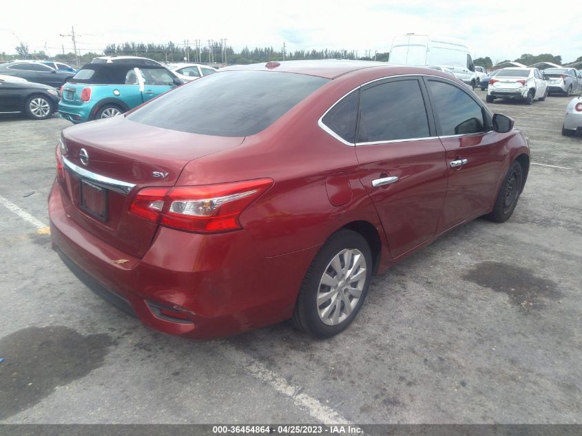 2016 NISSAN SENTRA SR/SL/S/SV/FE+ S - 3N1AB7AP8GL652190