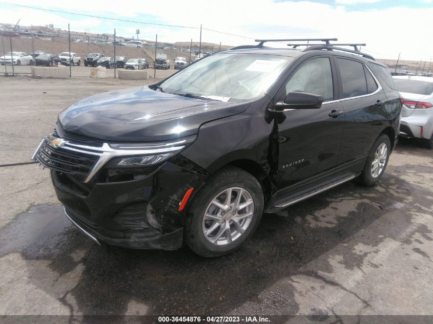 2022 CHEVROLET EQUINOX LT - 3GNAXKEV4NL101740