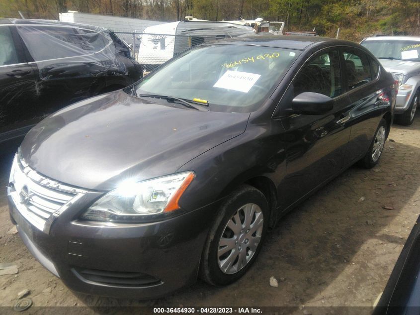 2014 NISSAN SENTRA S - 3N1AB7AP0EL620508