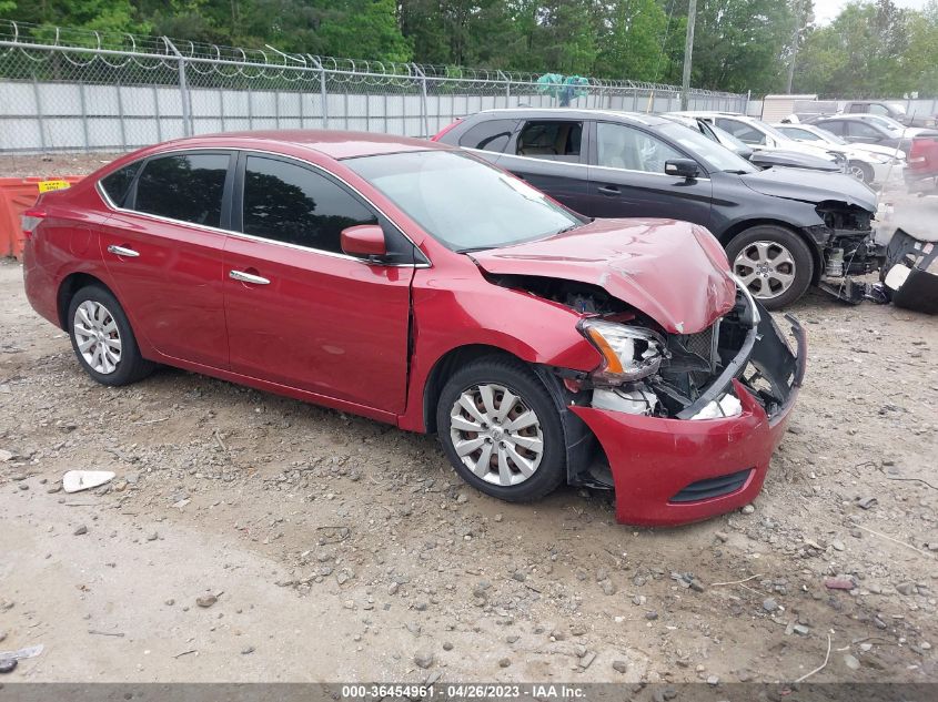 2015 NISSAN SENTRA SV - 3N1AB7AP1FL675373