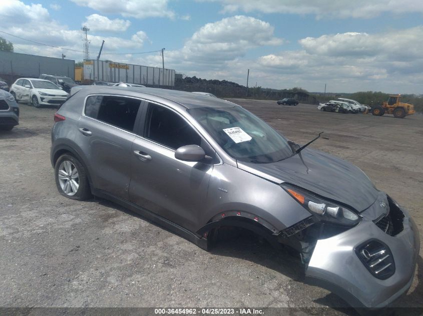 2018 KIA SPORTAGE LX - KNDPMCAC2J7351496