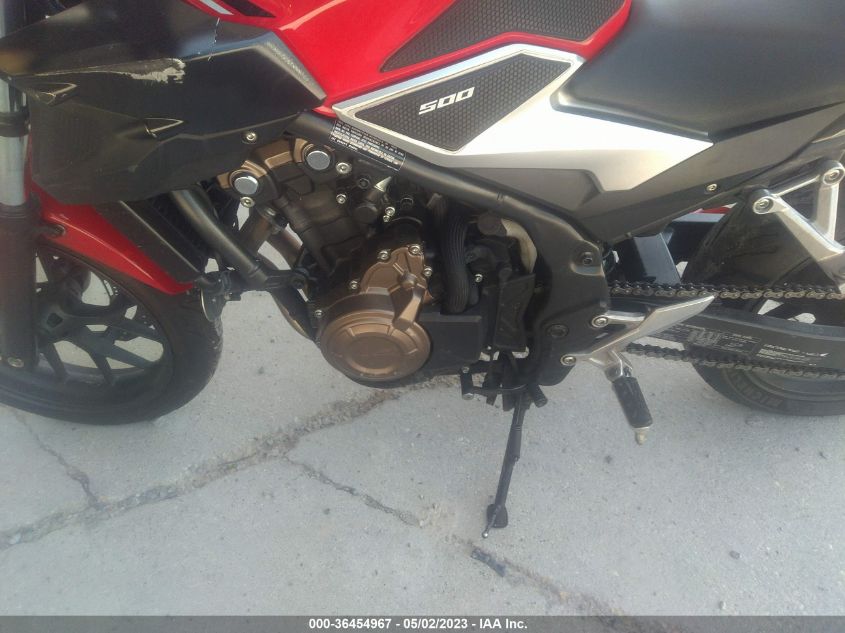 2019 HONDA CB500 FA MLHPC6357K5000175