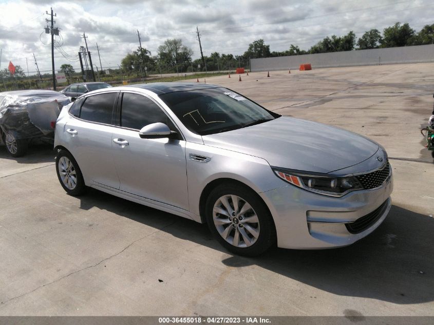 2016 KIA OPTIMA EX - 5XXGU4L39GG085512