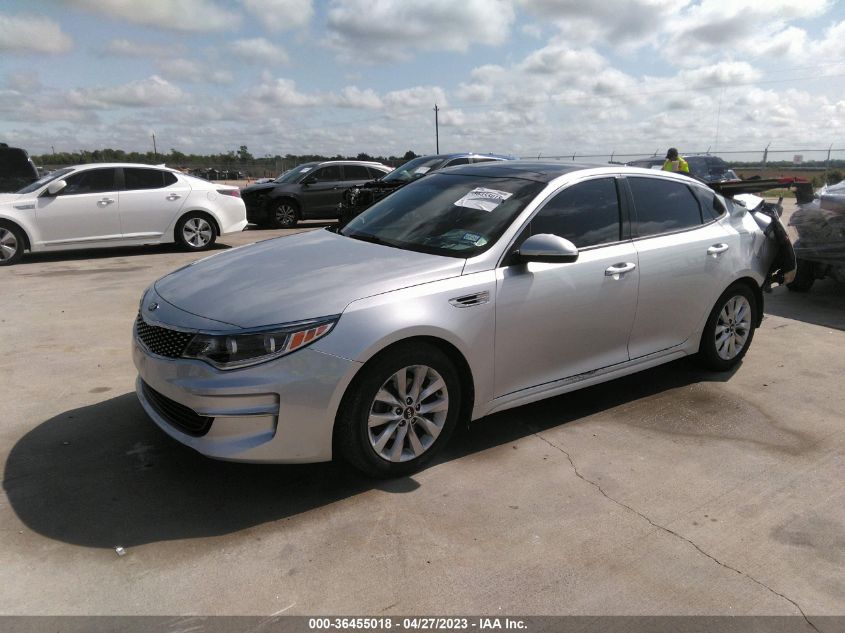 2016 KIA OPTIMA EX - 5XXGU4L39GG085512