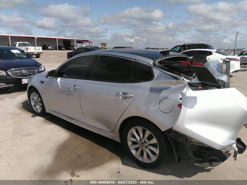 2016 KIA OPTIMA EX - 5XXGU4L39GG085512