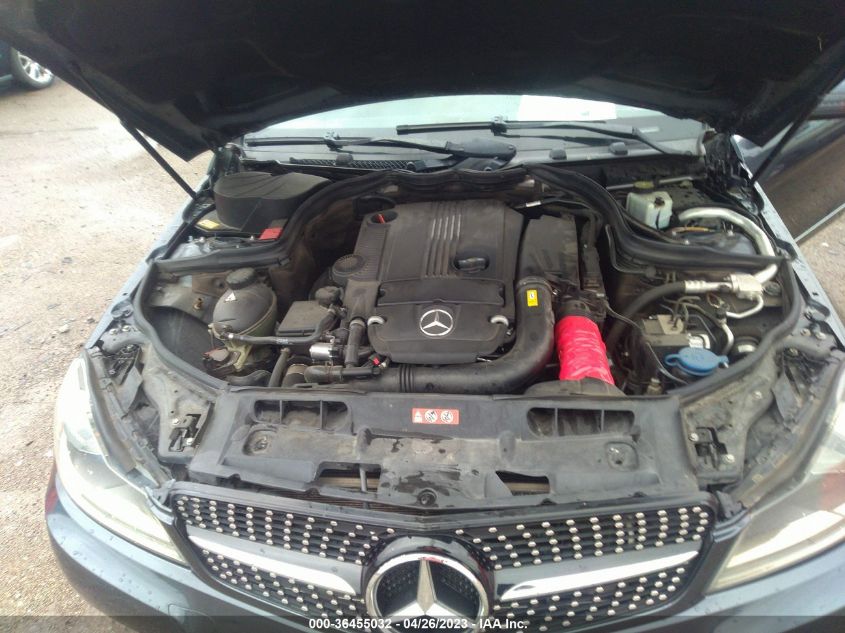 2013 MERCEDES-BENZ C-CLASS C 250 - WDDGF4HBXDA804662