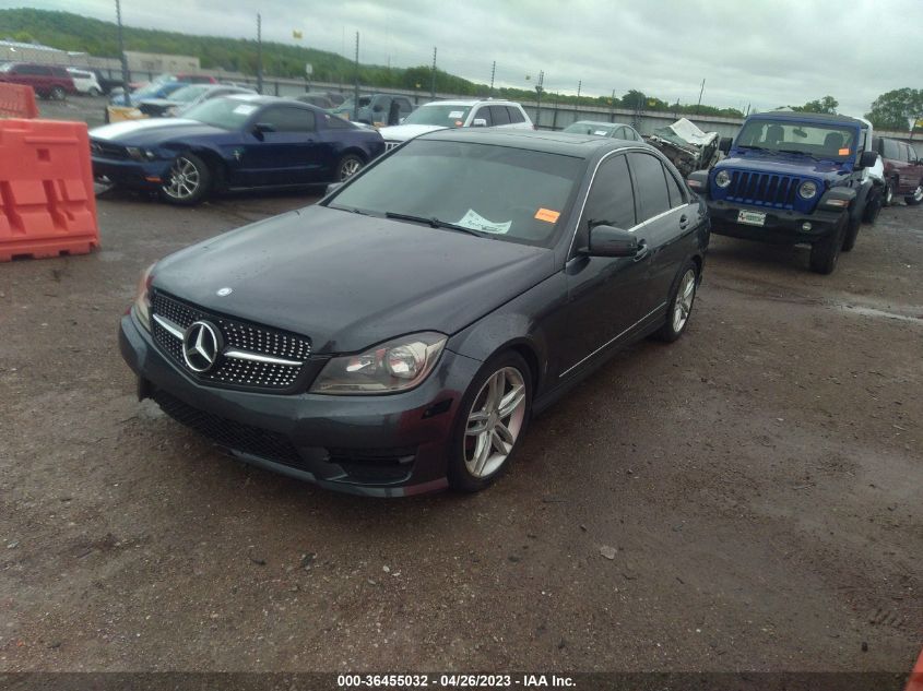 2013 MERCEDES-BENZ C-CLASS C 250 - WDDGF4HBXDA804662