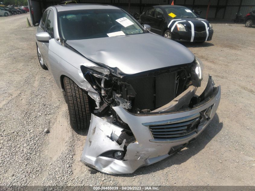 2013 INFINITI G37 SEDAN X - JN1CV6AR8DM356826