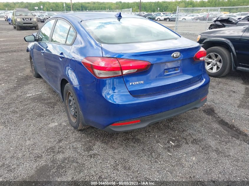 2017 KIA FORTE LX - 3KPFK4A72HE064891