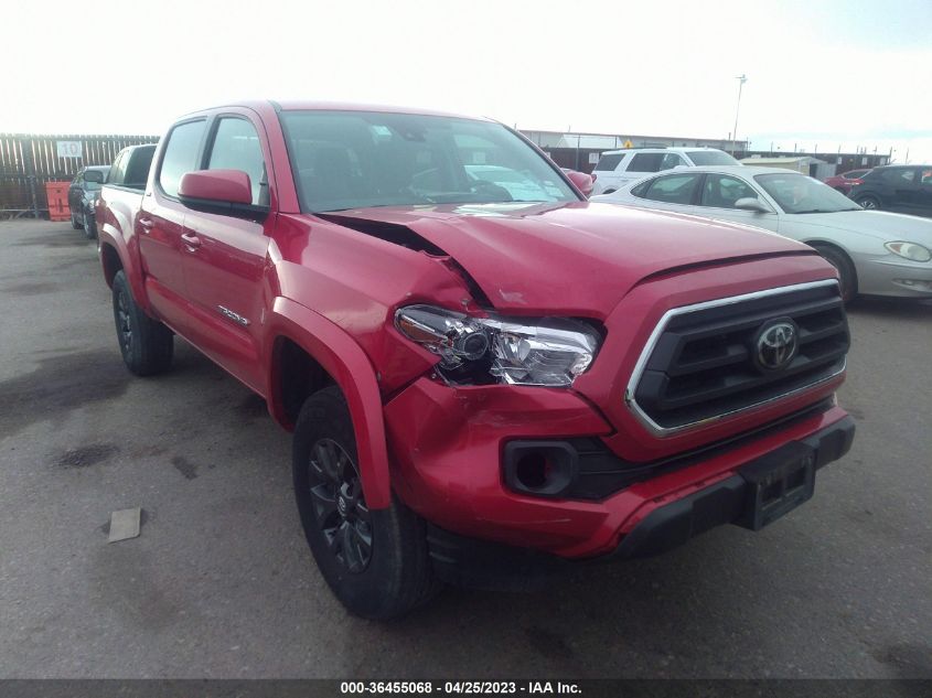 2022 TOYOTA TACOMA 4WD SR/SR5/TRD SPORT - 3TMCZ5AN5NM496315