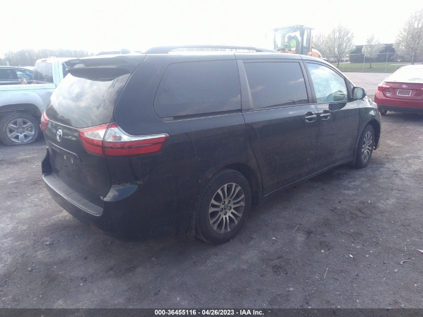 2018 TOYOTA SIENNA XLE AUTO ACCESS - 5TDYZ3DC4JS954523