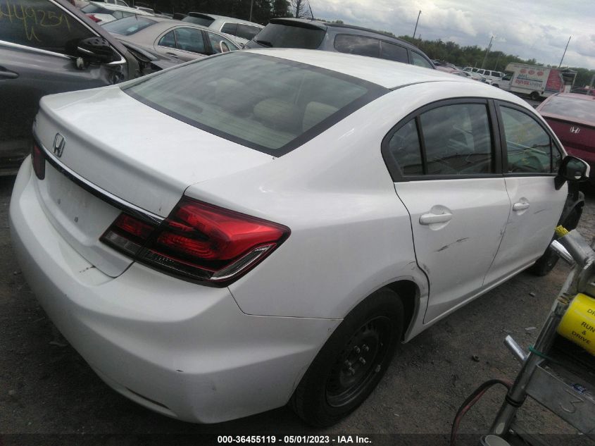 2013 HONDA CIVIC SDN LX - 19XFB2F58DE261005