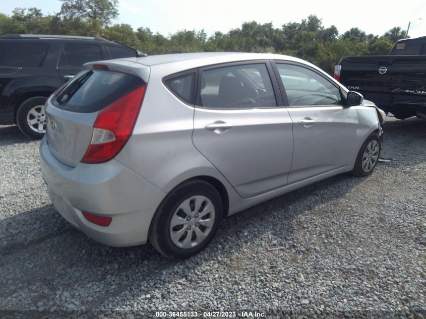 2015 HYUNDAI ACCENT GS - KMHCT5AE6FU213088