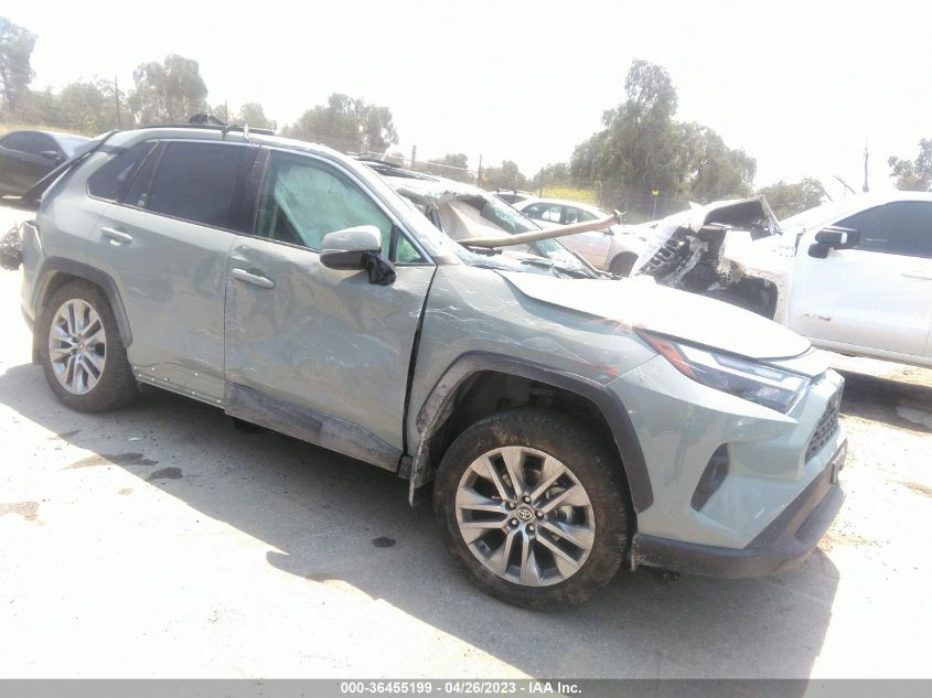 2022 TOYOTA RAV4 XLE PREMIUM - 2T3C1RFV9NW229250