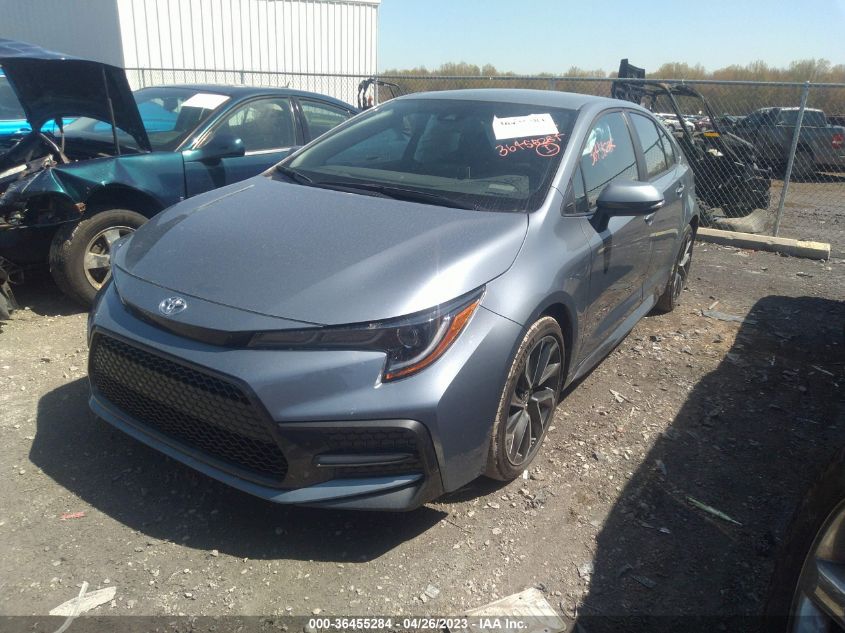 2020 TOYOTA COROLLA SE/NIGHTSHADE - 5YFS4RCE7LP036366