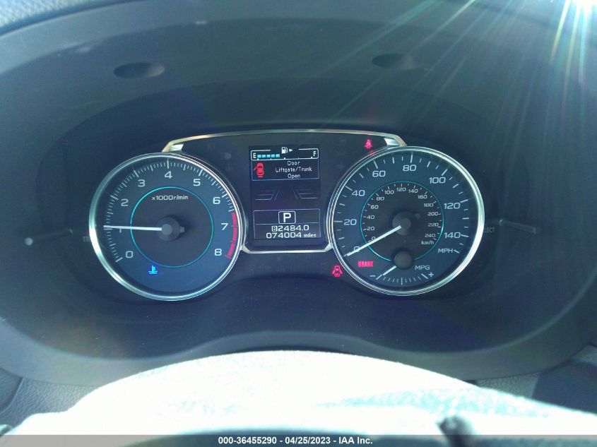 2016 SUBARU CROSSTREK LIMITED - JF2GPANC9G8347679