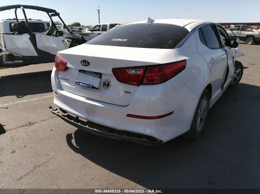 2015 KIA OPTIMA LX - KNAGM4A76F5546977