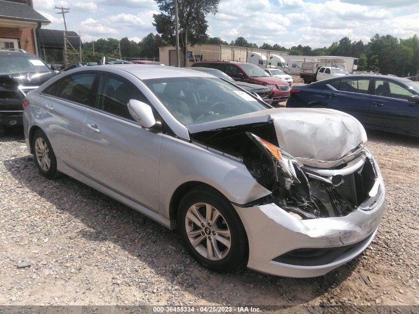 2014 HYUNDAI SONATA GLS - 5NPEB4ACXEH918834