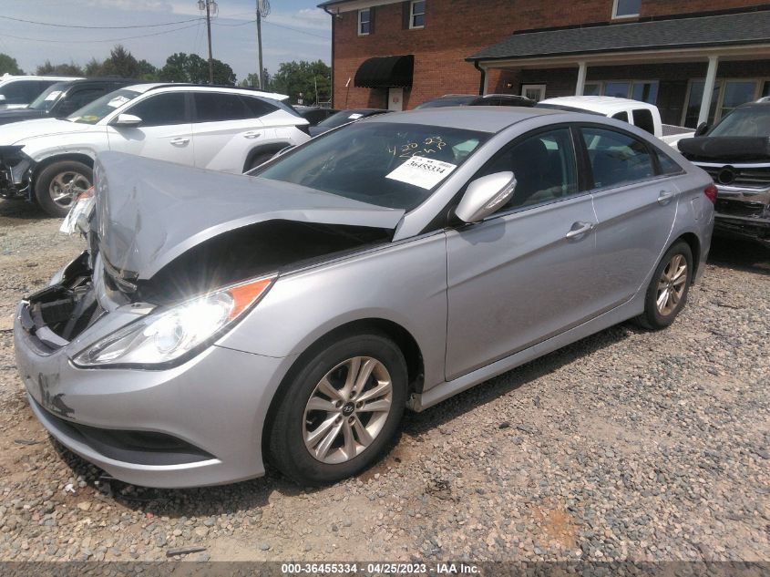 2014 HYUNDAI SONATA GLS - 5NPEB4ACXEH918834