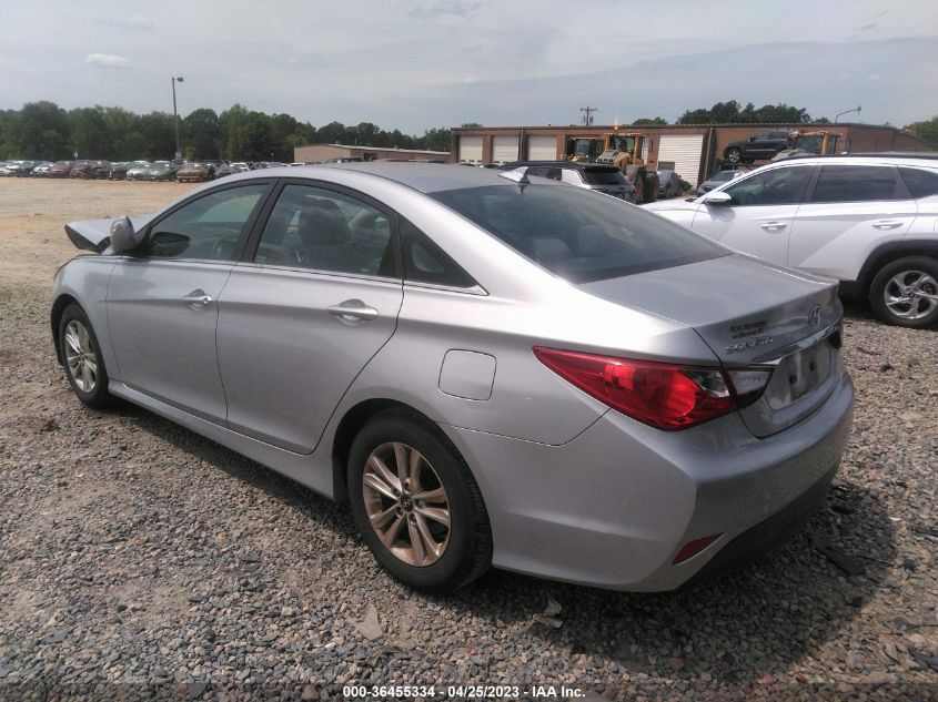 2014 HYUNDAI SONATA GLS - 5NPEB4ACXEH918834