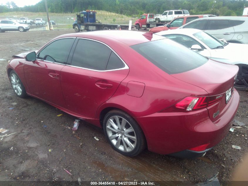2014 LEXUS IS 250 - JTHCF1D27E5009834