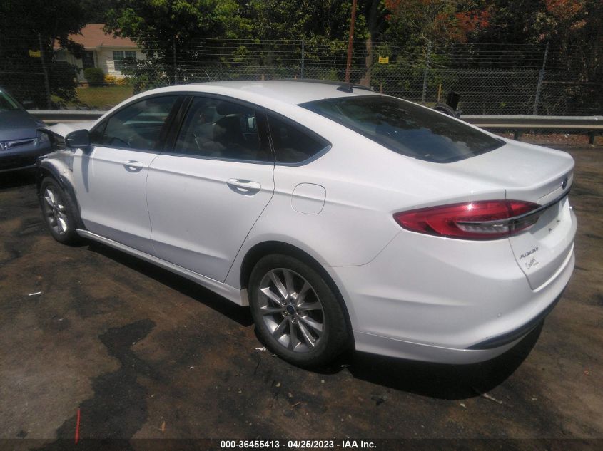 2017 FORD FUSION SE - 3FA6P0H72HR355759