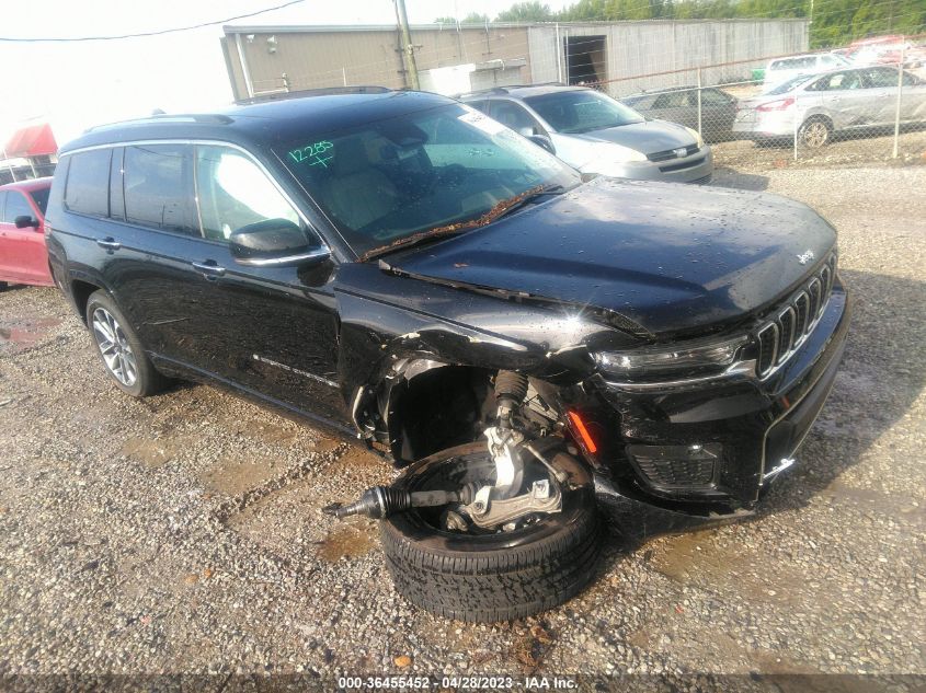 2021 JEEP GRAND CHEROKEE L OVERLAND - 1C4RJKDT7M8208565
