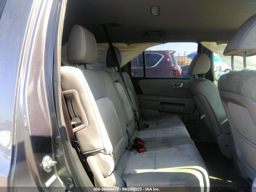 2015 HONDA PILOT LX - 5FNYF3H24FB029584