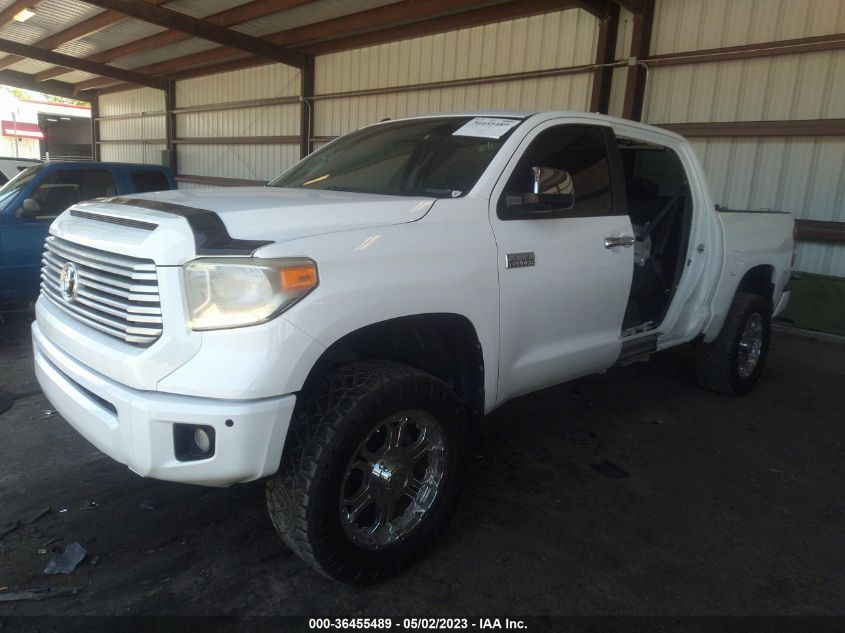 2014 TOYOTA TUNDRA 4WD TRUCK PLATINUM/1794 - 5TFAW5F19EX399778