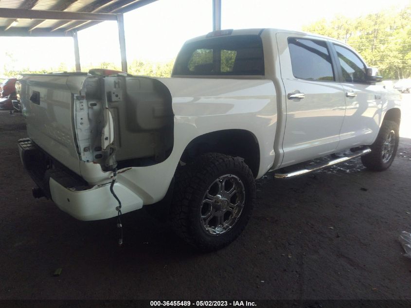 2014 TOYOTA TUNDRA 4WD TRUCK PLATINUM/1794 - 5TFAW5F19EX399778