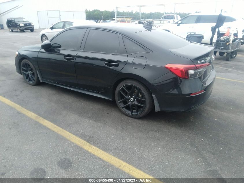 2022 HONDA CIVIC SEDAN SPORT - 2HGFE2F5XNH559814