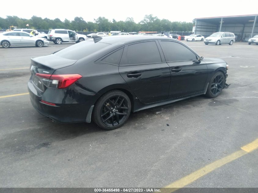 2022 HONDA CIVIC SEDAN SPORT - 2HGFE2F5XNH559814
