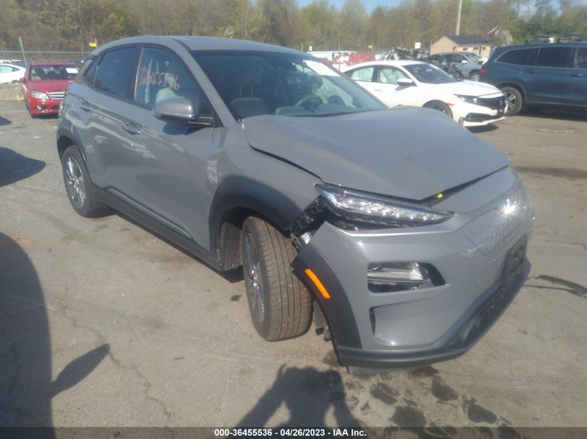 2021 HYUNDAI KONA EV LIMITED - KM8K33AG5MU111053