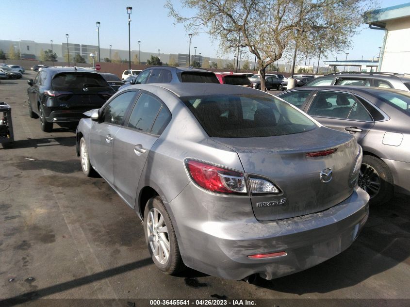 2013 MAZDA MAZDA3 I TOURING - JM1BL1VP1D1836881