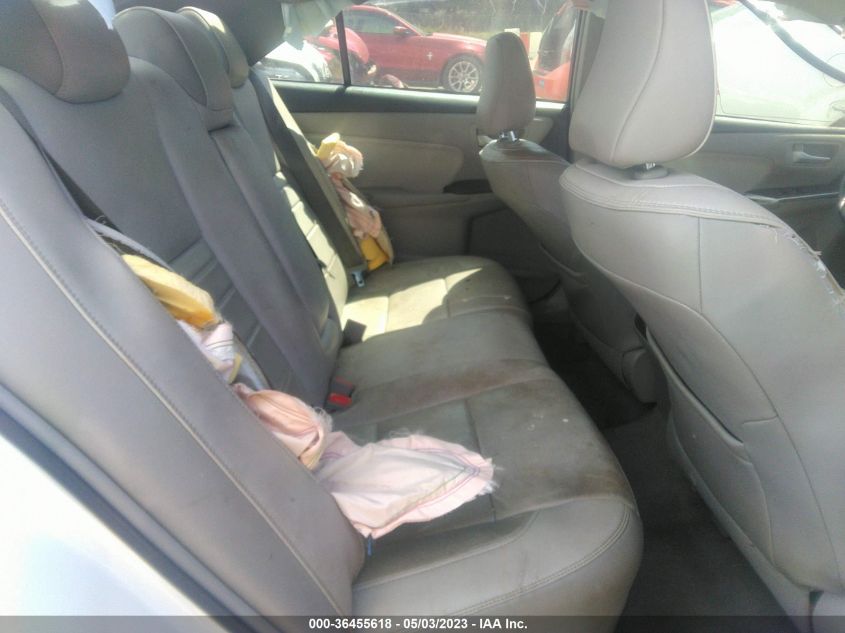 2017 TOYOTA CAMRY XLE/SE/LE/XSE - 4T1BF1FK0HU410206
