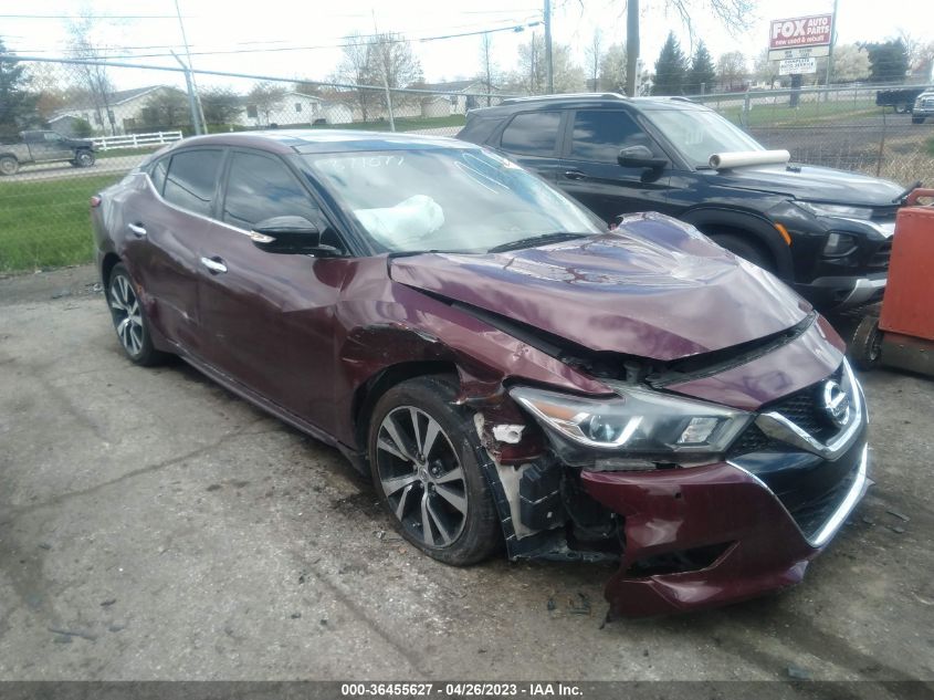 2018 NISSAN MAXIMA S/SV/SL/SR/PLATINUM - 1N4AA6AP5JC371077