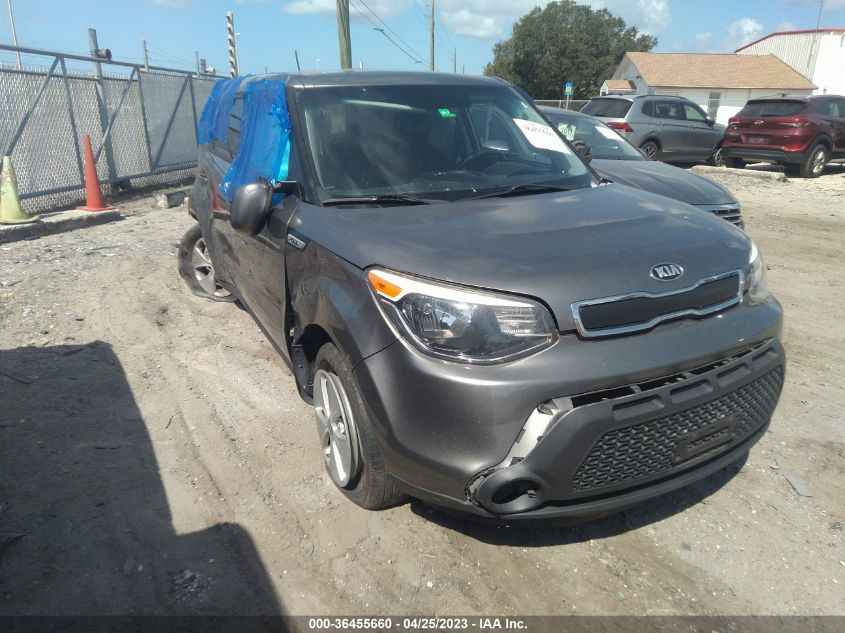 2016 KIA SOUL BASE - KNDJN2A27G7270958