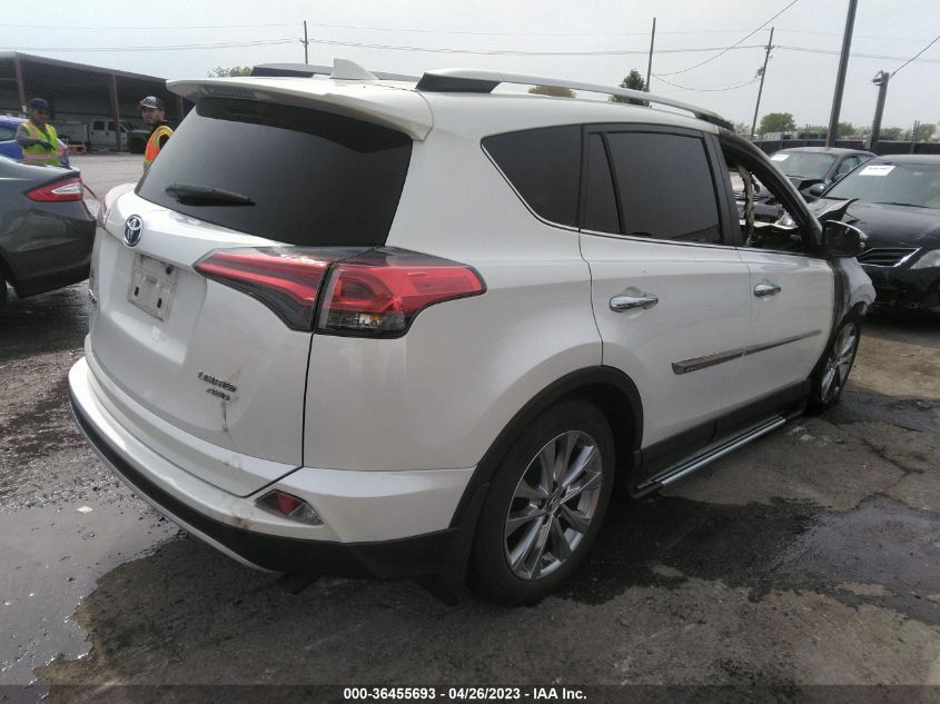 2016 TOYOTA RAV4 LIMITED - JTMDFREV1GJ055036