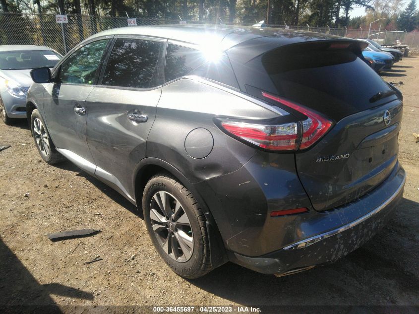 2016 NISSAN MURANO S/SV/SL/PLATINUM - 5N1AZ2MHXGN108799