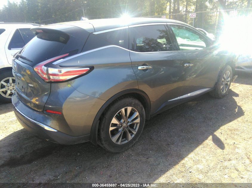 2016 NISSAN MURANO S/SV/SL/PLATINUM - 5N1AZ2MHXGN108799