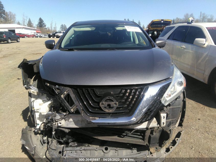2016 NISSAN MURANO S/SV/SL/PLATINUM - 5N1AZ2MHXGN108799