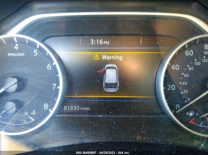 2016 NISSAN MURANO S/SV/SL/PLATINUM - 5N1AZ2MHXGN108799