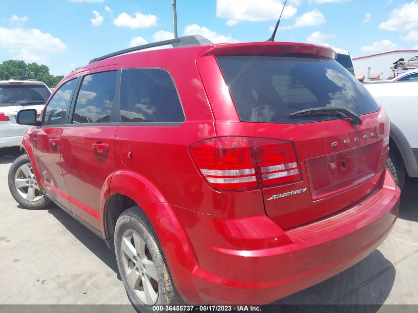 2016 DODGE JOURNEY SE - 3C4PDCAB5GT154141