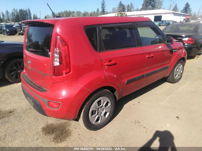 2013 KIA SOUL BASE - KNDJT2A57D7514846