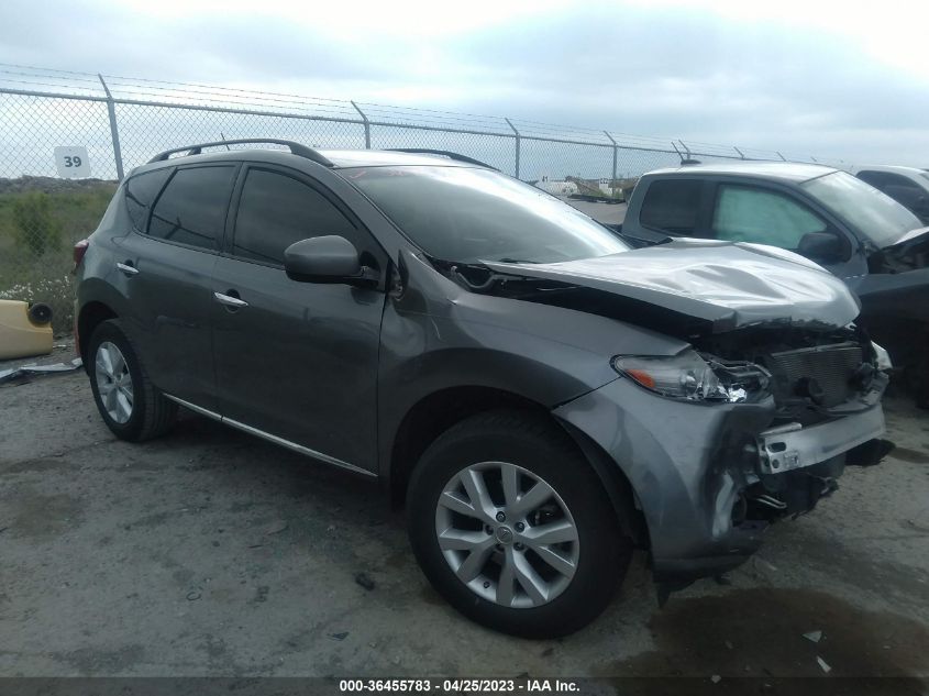 2014 NISSAN MURANO SV - JN8AZ1MU6EW412364