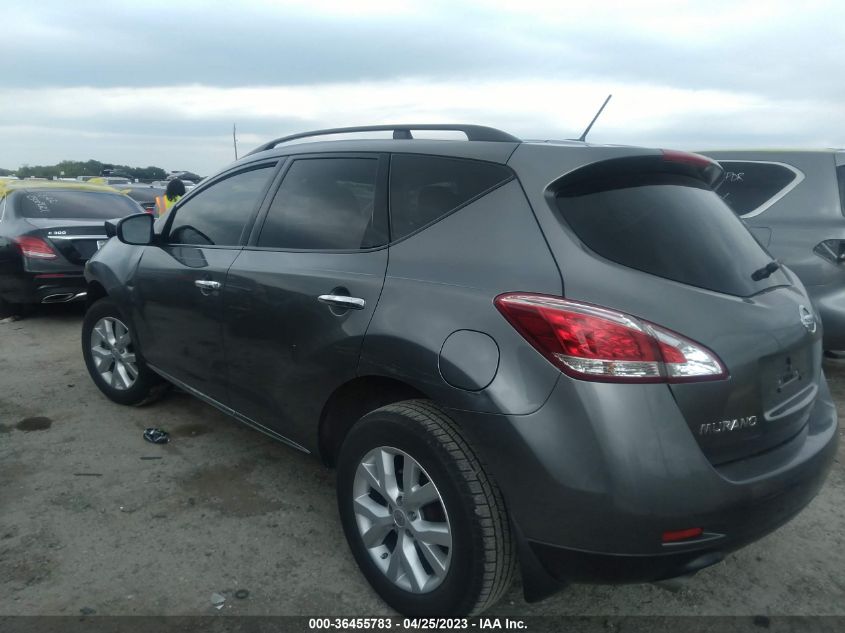 2014 NISSAN MURANO SV - JN8AZ1MU6EW412364