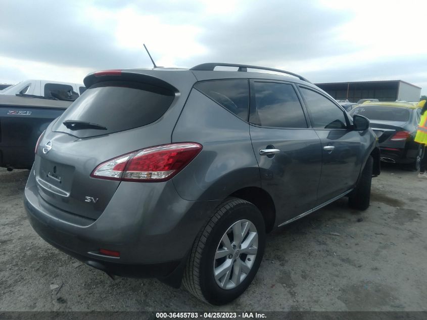 2014 NISSAN MURANO SV - JN8AZ1MU6EW412364