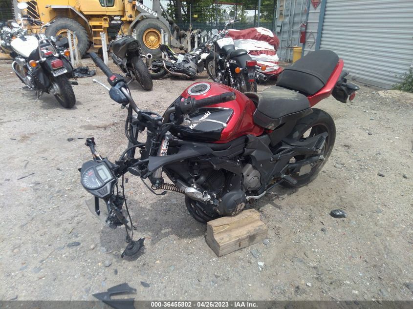 2016 KAWASAKI EX650 F - JKAEXEF16GDA28836