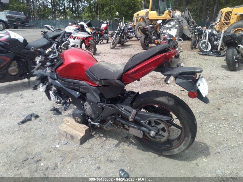 2016 KAWASAKI EX650 F - JKAEXEF16GDA28836