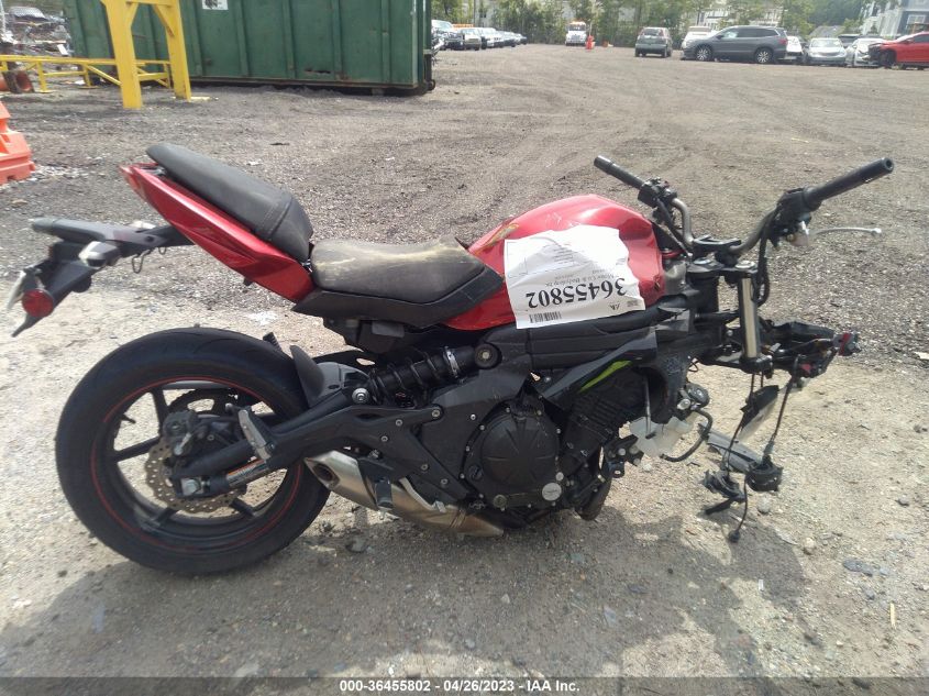2016 KAWASAKI EX650 F - JKAEXEF16GDA28836